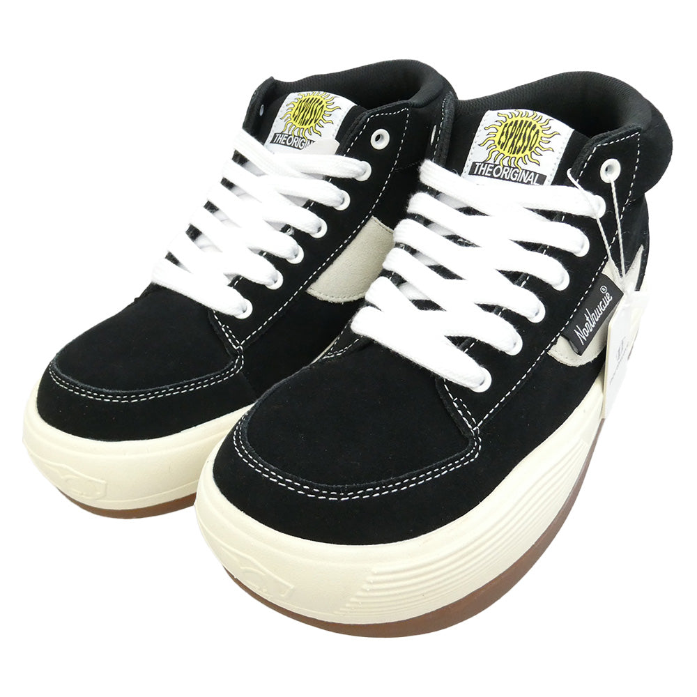 Northwave ノースウェーブ NW-002 ESPRESSO CHILLI SUEDE エスプレッソ チリ スウェード 厚底 スニーカー ブラック系 27.3cm【新古品】【未使用】【中古】