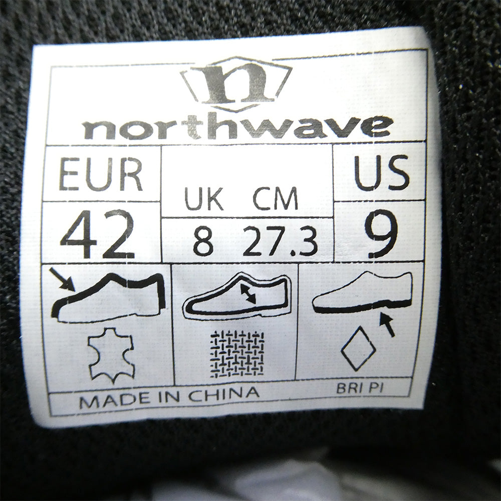 Northwave ノースウェーブ NW-002 ESPRESSO CHILLI SUEDE エスプレッソ チリ スウェード 厚底 スニーカー ブラック系 27.3cm【新古品】【未使用】【中古】