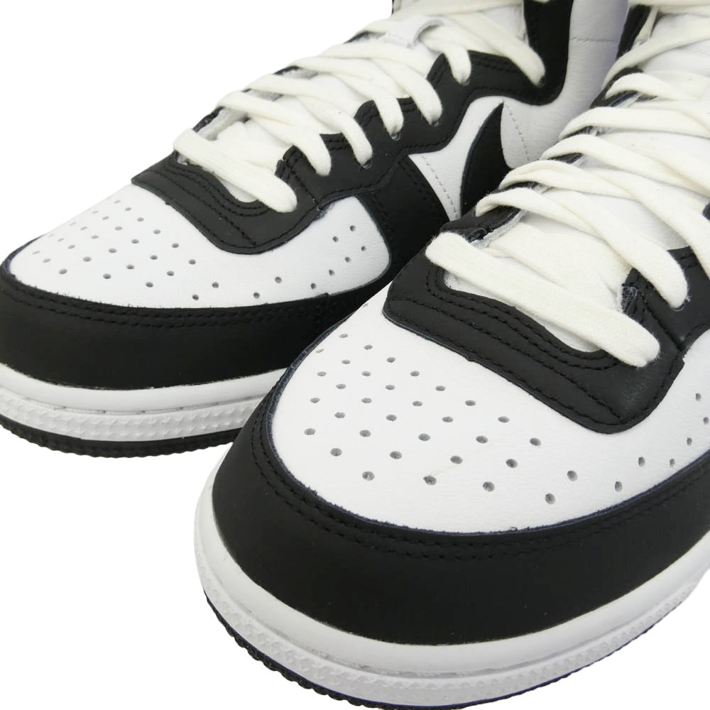 COMME des GARCONS HOMME PLUS コムデギャルソンオムプリュス NIKE ナイキ FD4159-101 × Nike Terminator High Black ナイキ ターミネーター ハイ ホワイト系 ブラック系 28cm【極上美品】【中古】