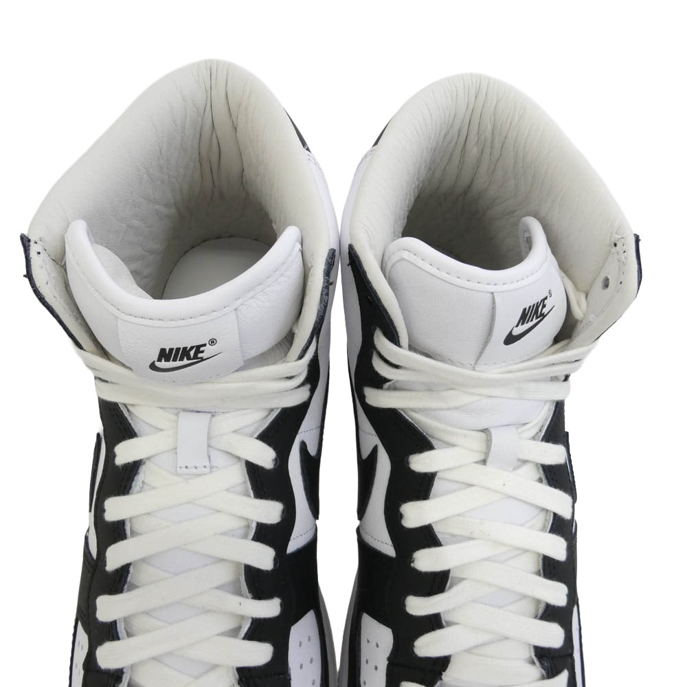 COMME des GARCONS HOMME PLUS コムデギャルソンオムプリュス NIKE ナイキ FD4159-101 × Nike Terminator High Black ナイキ ターミネーター ハイ ホワイト系 ブラック系 28cm【極上美品】【中古】