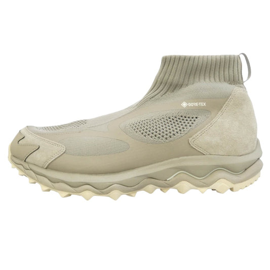 Mizuno ミズノ nonnative ノンネイティブ WAVE MUJIN TL MID GTX nonnative VINTAGE KHAKI ゴアテックス ノンネイティブ スニーカー グレー系 28cm【極上美品】【中古】