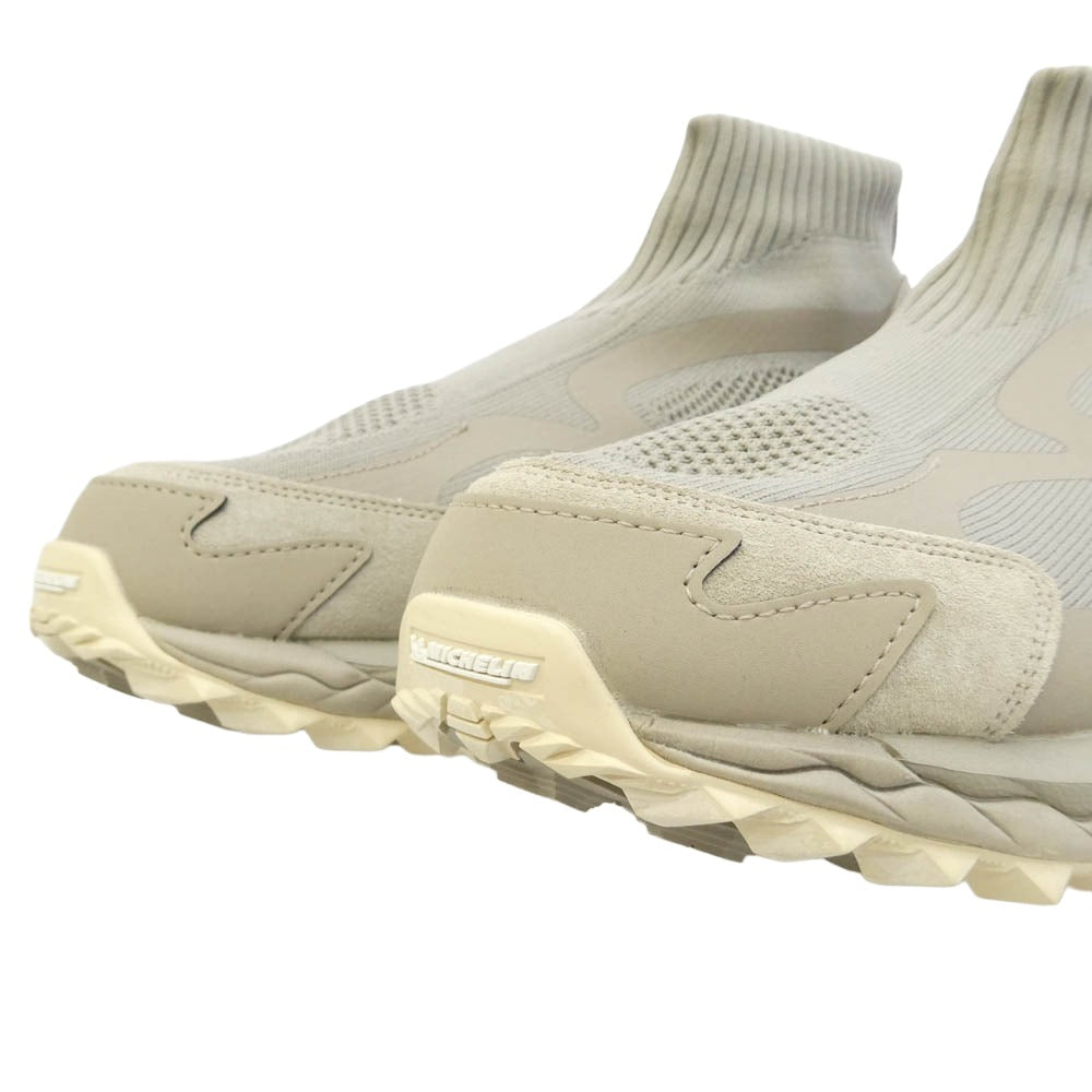 Mizuno ミズノ nonnative ノンネイティブ WAVE MUJIN TL MID GTX nonnative VINTAGE KHAKI ゴアテックス ノンネイティブ スニーカー グレー系 28cm【極上美品】【中古】