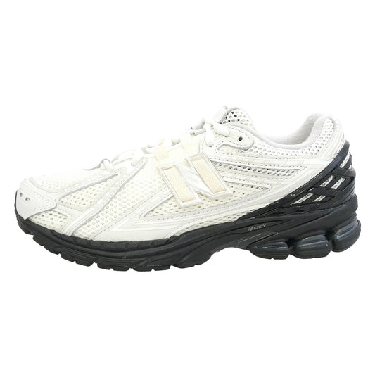 COMME des GARCONS HOMME コムデギャルソンオム NEW BALANCE ニューバランス HL-K102-001-1-4 × New Balance 1906R エステルメッシュ レザー ローカット スニーカー ホワイト系 28cm【新古品】【未使用】【中古】