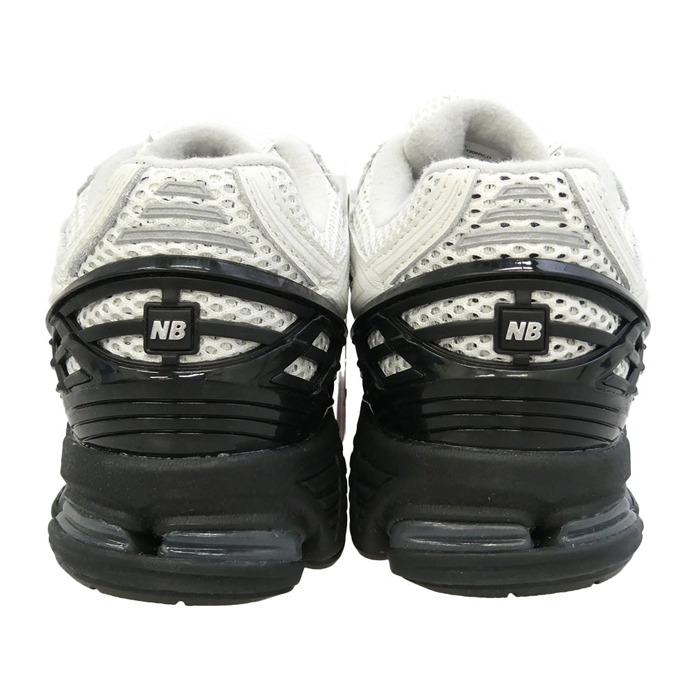 COMME des GARCONS HOMME コムデギャルソンオム NEW BALANCE ニューバランス HL-K102-001-1-4 × New Balance 1906R エステルメッシュ レザー ローカット スニーカー ホワイト系 28cm【新古品】【未使用】【中古】