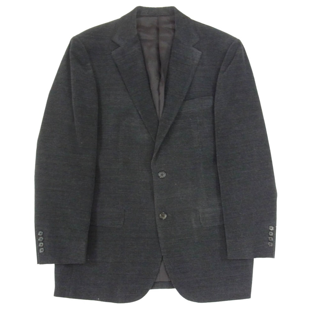 BURBERRY LONDON バーバリー ロンドン 2ボタン ウールテーラード ジャケット グレー系 サイズ表記無【中古】