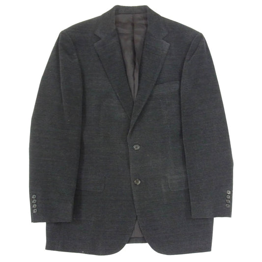 BURBERRY LONDON バーバリー ロンドン 2ボタン ウールテーラード ジャケット グレー系 サイズ表記無【中古】