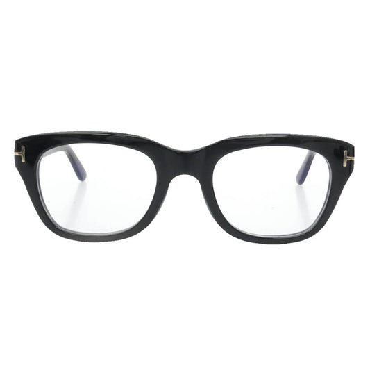TOM FORD トムフォード TF5178-F アジアンフィット メガネ ウェリントンシェイプ アセテート 眼鏡 アイウェア フレーム：ブラック系 レンズ:クリア 51□21 145【中古】