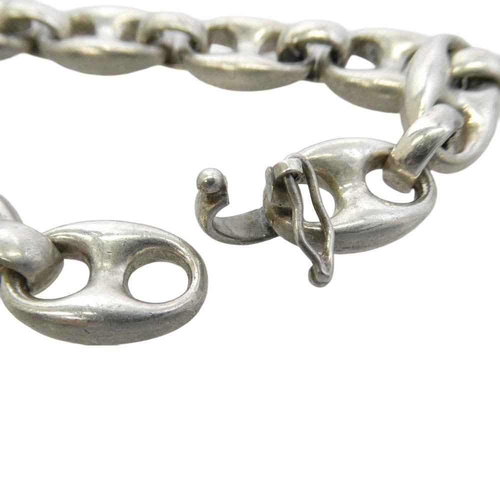 フィフス シルバー Silver Bracelet SP-Medium Taxco メキシカン アンカーリンク チェーン ブレスレット シルバー系【中古】