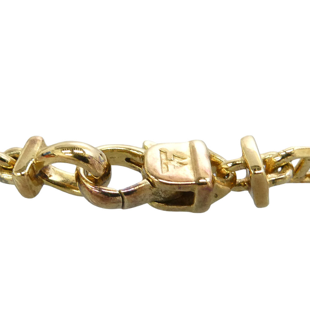 TOM WOOD トムウッド Cable アンカーリンクチェーン ケーブル ブレスレット ゴールド系【中古】