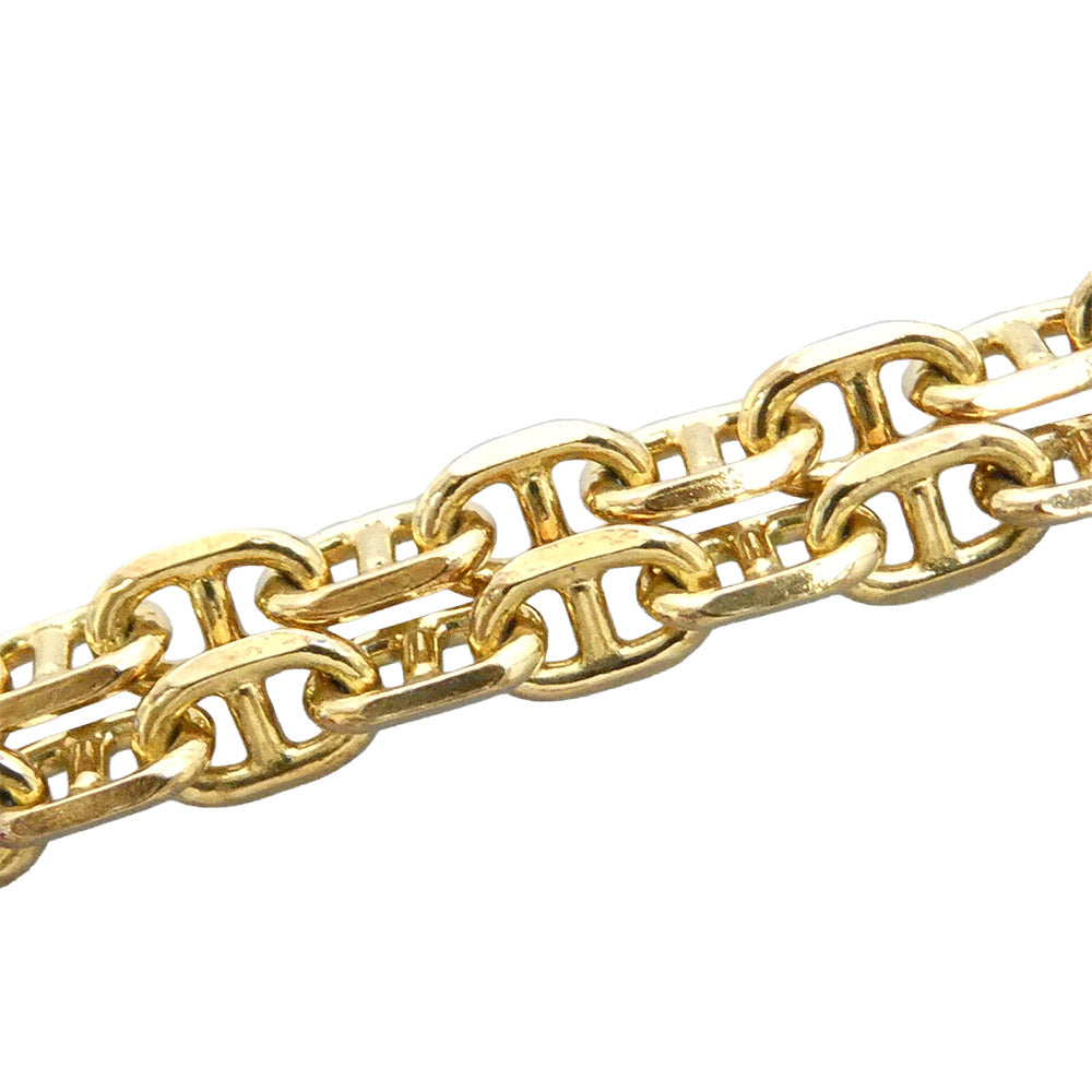 TOM WOOD トムウッド Cable アンカーリンクチェーン ケーブル ブレスレット ゴールド系【中古】