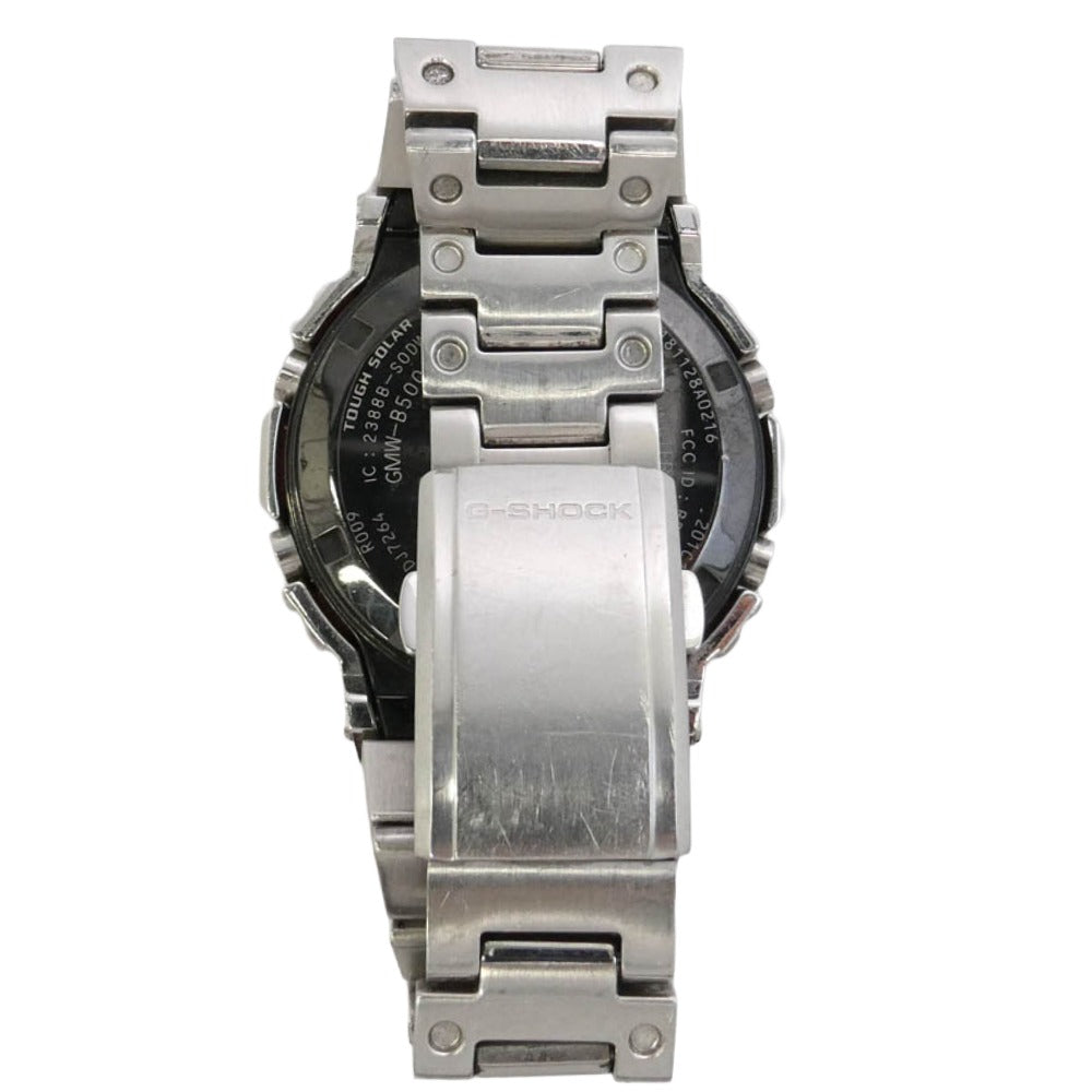 CASIO G-SHOCK カシオ ジーショック GMW-B5000D-1JF フルメタル ステンレス ソーラー 腕時計 デジタルウォッチ シルバー系【中古】