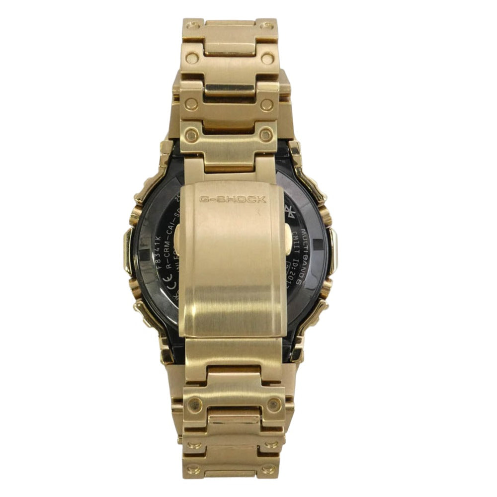 CASIO G-SHOCK カシオ ジーショック GMW-B5000GD-9JF フルメタル ステンレス ソーラー 腕時計 デジタルウォッチ ゴールド系 ブラック系【中古】