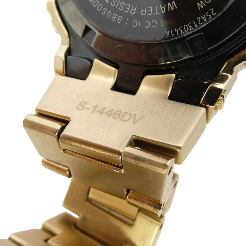 CASIO G-SHOCK カシオ ジーショック GMW-B5000GD-9JF フルメタル ステンレス ソーラー 腕時計 デジタルウォッチ ゴールド系 ブラック系【中古】