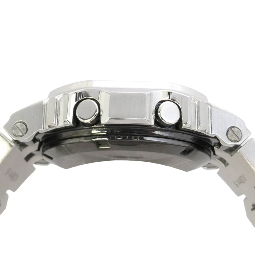 CASIO G-SHOCK カシオ ジーショック GMW-B5000D-1CJF フルメタル ステンレス ソーラー 腕時計 デジタルウォッチ シルバー系【中古】