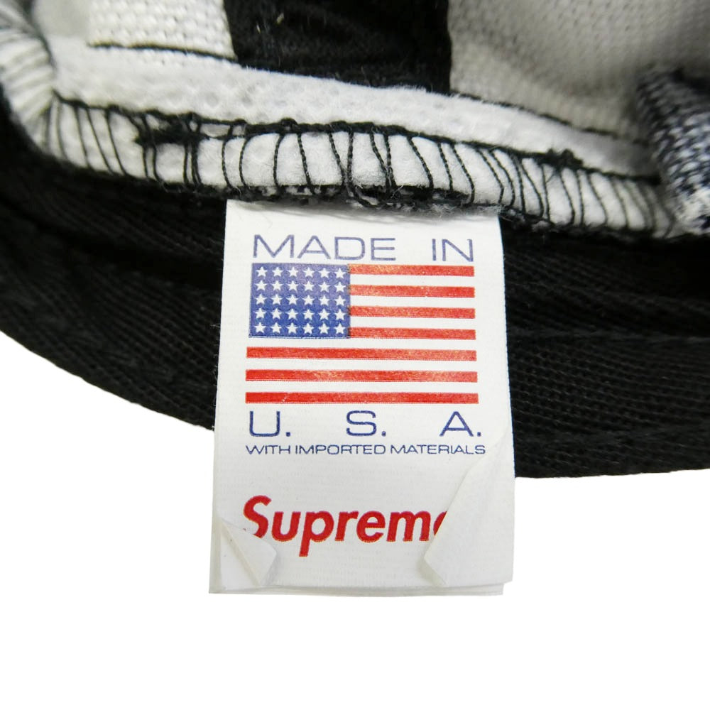 Supreme シュプリーム 26SS Pigment Coated S Logo 6-Panel ピグメント コーテッド ウォッシュ加工 Sロゴ 6パネル キャップ 帽子 ネイビー系【美品】【中古】