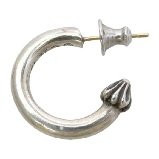 CHROME HEARTS クロムハーツ（原本無） HOOP PLAIN プレーン フープピアス シルバー系【中古】