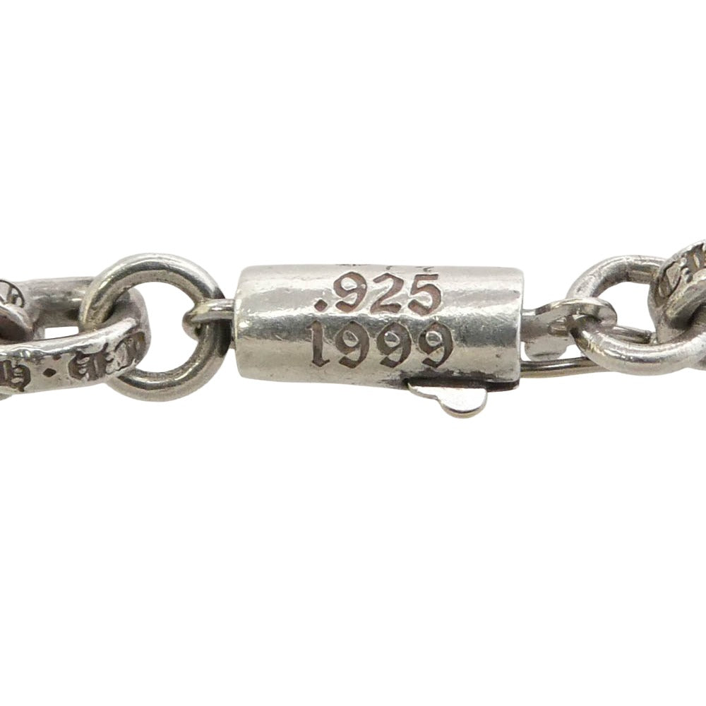 CHROME HEARTS クロムハーツ（原本無） PAPER CHAIN 24inch ペーパーチェーン ネックレス 24インチ シルバー系【中古】