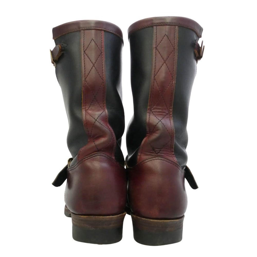 アルゴ Engineer boots keel キール エンジニア ブーツ ブラウン系 実寸サイズ参照【中古】