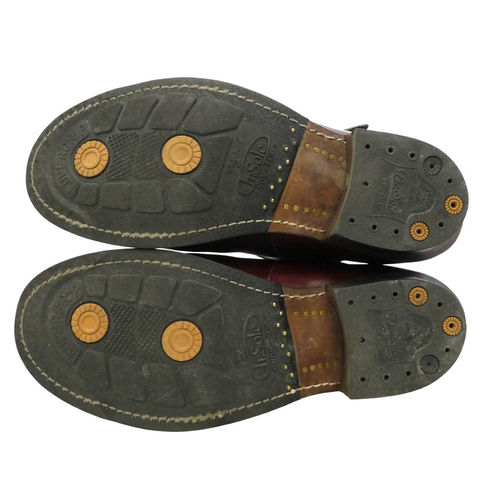 アルゴ Engineer boots keel キール エンジニア ブーツ ブラウン系 実寸サイズ参照【中古】