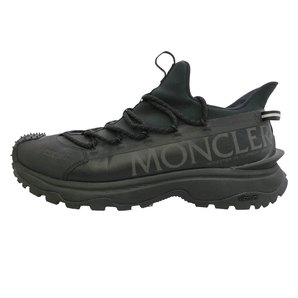 MONCLER モンクレール 26SS TRAILGRIP LITE 2 トレイルグリップ トレッキング ランニング シューズ ローカットスニーカー ブラック系 45【中古】