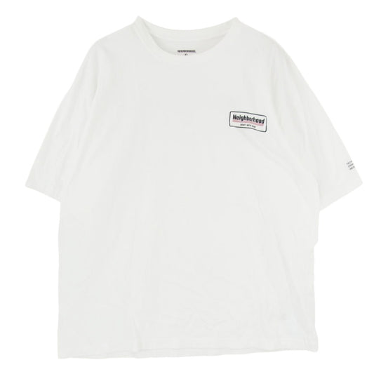 NEIGHBORHOOD ネイバーフッド 23SS 231PCNH-ST06S NH 231 SPOT.TEE SS-4 スポット バックプリント 半袖 Tシャツ ホワイト系 XL【中古】