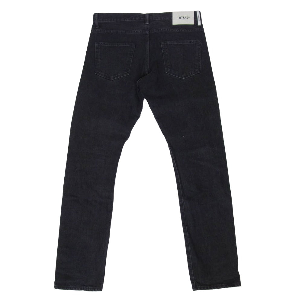 WTAPS ダブルタップス 22AW 222BRDT-PTM02 Blues Skinny Trousers ブルース スキニー トラウザー デニムパンツ ブラック系 3【中古】
