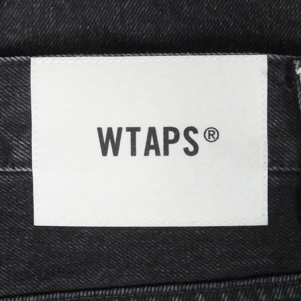 WTAPS ダブルタップス 22AW 222BRDT-PTM02 Blues Skinny Trousers ブルース スキニー トラウザー デニムパンツ ブラック系 3【中古】