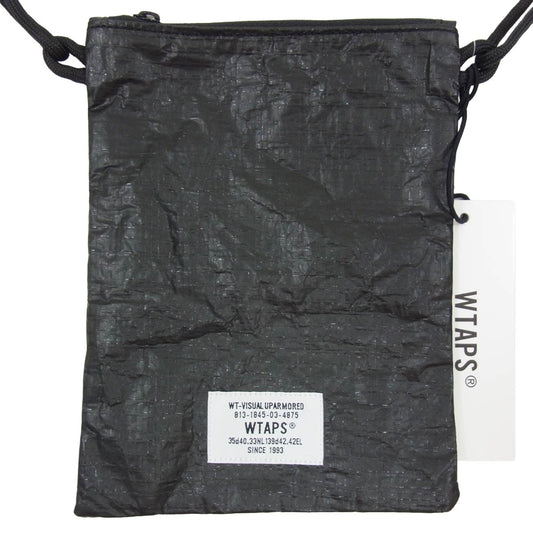 WTAPS ダブルタップス 21SS 211TQDT-CG03 HANG OVER POUCH ハングオーバー ポーチ ショルダーバッグ ブラック系【新古品】【未使用】【中古】