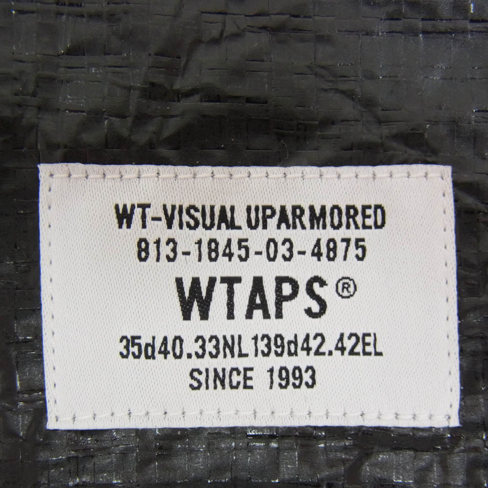 WTAPS ダブルタップス 21SS 211TQDT-CG03 HANG OVER POUCH ハングオーバー ポーチ ショルダーバッグ ブラック系【新古品】【未使用】【中古】