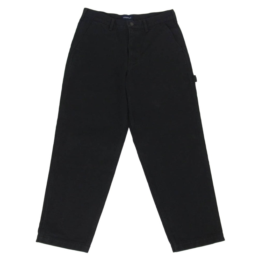 DESCENDANT ディセンダント 22AW 222BRDS-PTM04 DIY PAINTER TROUSERS ペインター トラウザース コットン パンツ ブラック系 2【中古】