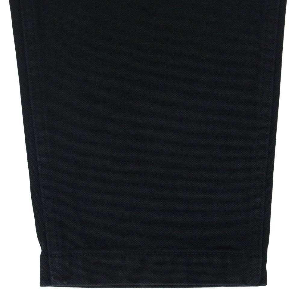 DESCENDANT ディセンダント 22AW 222BRDS-PTM04 DIY PAINTER TROUSERS ペインター トラウザース コットン パンツ ブラック系 2【中古】