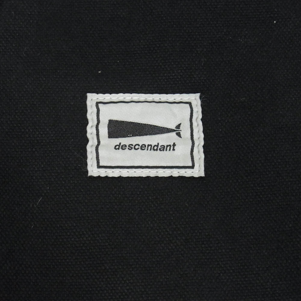 DESCENDANT ディセンダント 22AW 222BRDS-PTM04 DIY PAINTER TROUSERS ペインター トラウザース コットン パンツ ブラック系 2【中古】