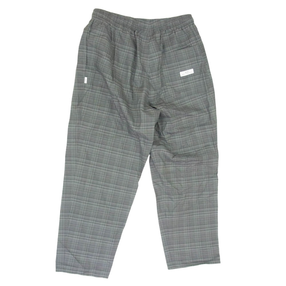 WTAPS ダブルタップス 24SS 241CWDT-PTM05 SDDT2002 TROUSERS LNRY POPLIN TEXTILE トラウザース ポプリン テキスタイル イージー パンツ グレー系 X03【中古】