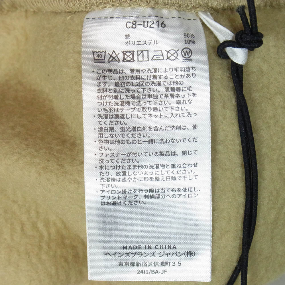 WTAPS ダブルタップス Champion チャンピオン 21AW C8-U216 × Champion REVERSE WEAVE チャンピオン リバースウィーブ スウェット パンツ ベージュ系 L【新古品】【未使用】【中古】