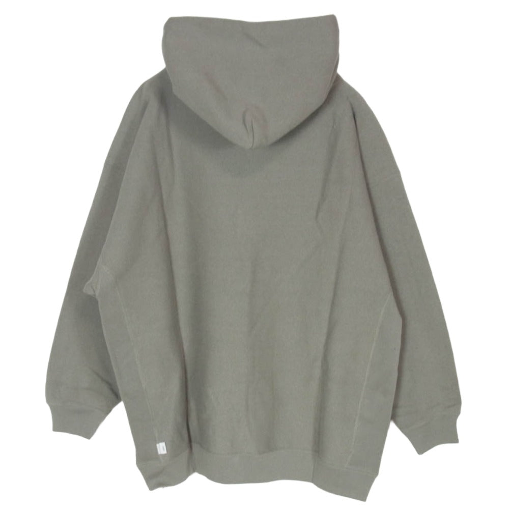 WTAPS ダブルタップス Champion チャンピオン 21AW C8-U126 × Champion REVERSE WEAVE ACADEMY HOODED チャンピオン リバースウィーブ アカデミー フーデッド ロゴ パーカー フーディー オリーブドラブ XL【新古品】【未使用】【中古】