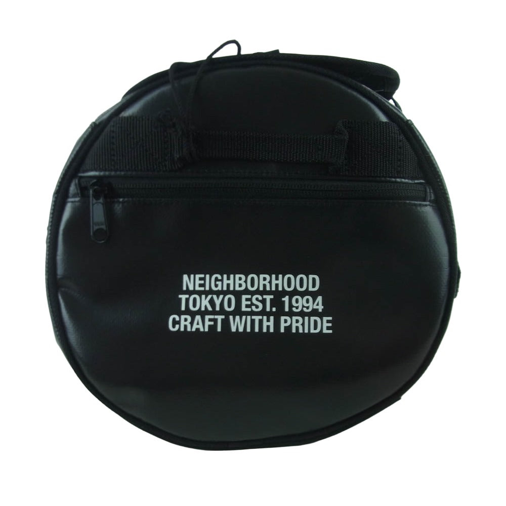 NEIGHBORHOOD ネイバーフッド 22AW 222TQNH-CG04 Duffle PV S Bag ダッフル バッグ 日本製 ブラック系 F【極上美品】【中古】