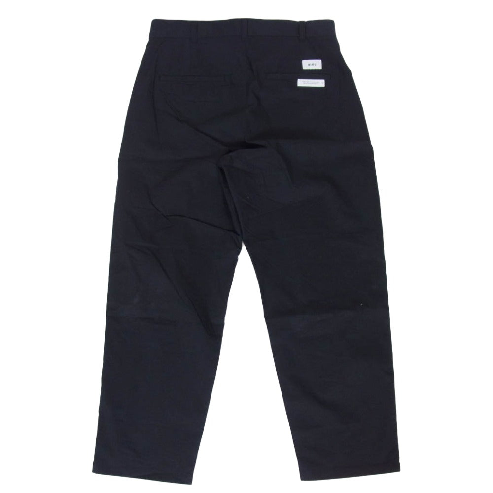 WTAPS ダブルタップス 24SS 241TQDT-PTM03 LEZ Hunts Trousers CTPL Weather Coolmax クールマックス トラウザー パンツ ブラック系 1【中古】
