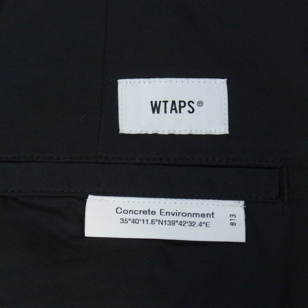 WTAPS ダブルタップス 24SS 241TQDT-PTM03 LEZ Hunts Trousers CTPL Weather Coolmax クールマックス トラウザー パンツ ブラック系 1【中古】