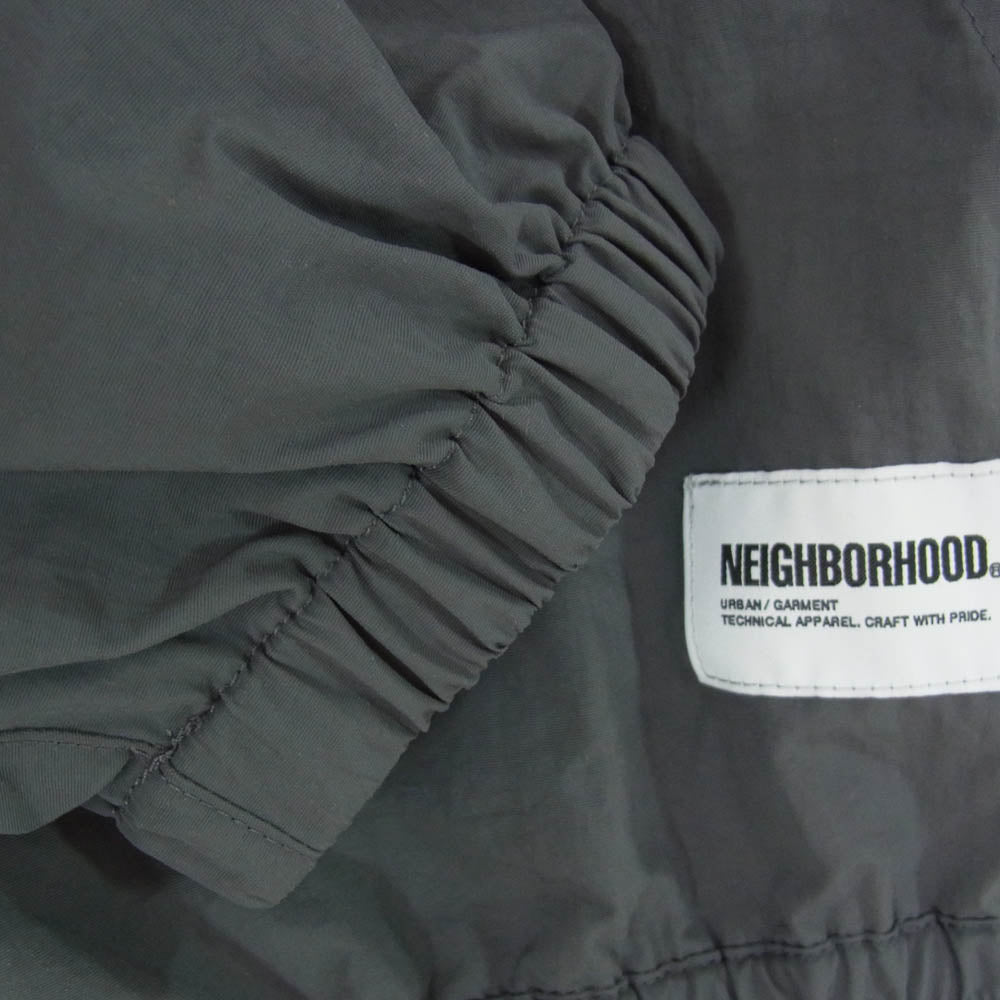 NEIGHBORHOOD ネイバーフッド 23AW 232TSNH-JKM03 ZIP UP HOODED JACKET ジップアップ フーデッド ジャケット グレー系 L【美品】【中古】