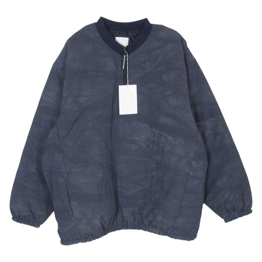 エスエフシー SFCFW35J03 BASEBALL HALF ZIP JACKET BLACK TREE CAMO ブラック カモ ベースボール ハーフジップ ジャケット ブラック系 XL【新古品】【未使用】【中古】