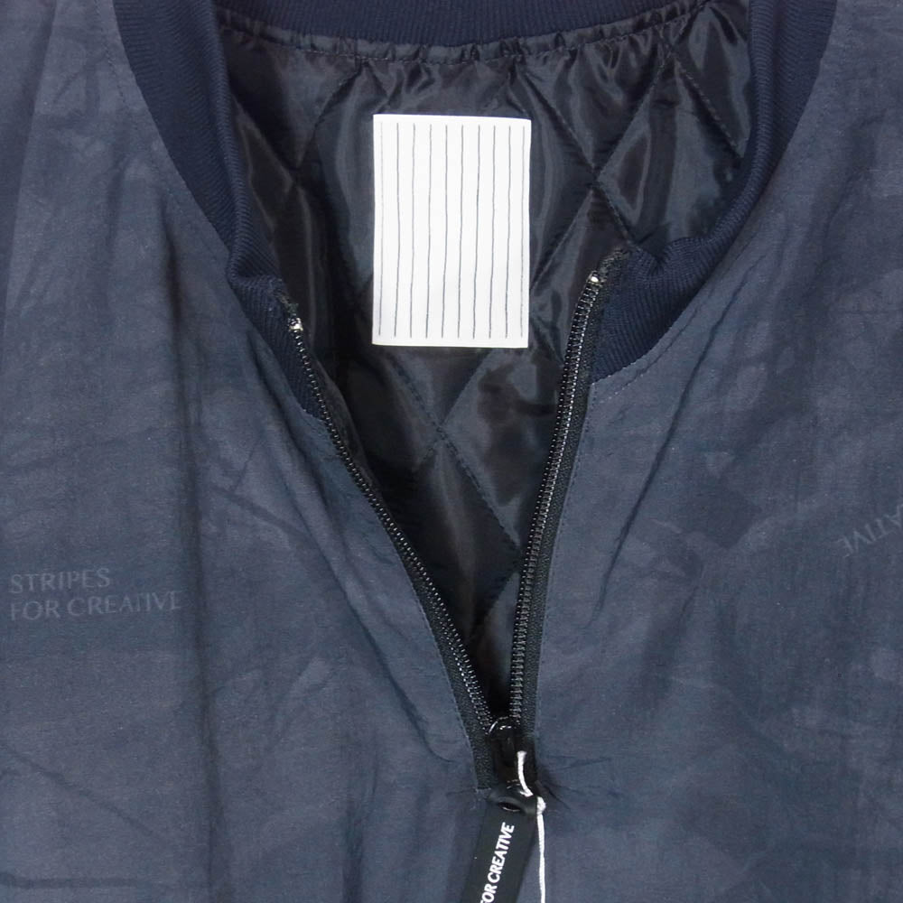 エスエフシー SFCFW35J03 BASEBALL HALF ZIP JACKET BLACK TREE CAMO ブラック カモ ベースボール ハーフジップ ジャケット ブラック系 XL【新古品】【未使用】【中古】