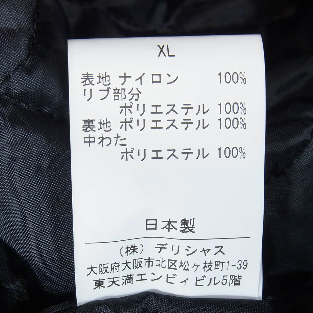 エスエフシー SFCFW35J03 BASEBALL HALF ZIP JACKET BLACK TREE CAMO ブラック カモ ベースボール ハーフジップ ジャケット ブラック系 XL【新古品】【未使用】【中古】