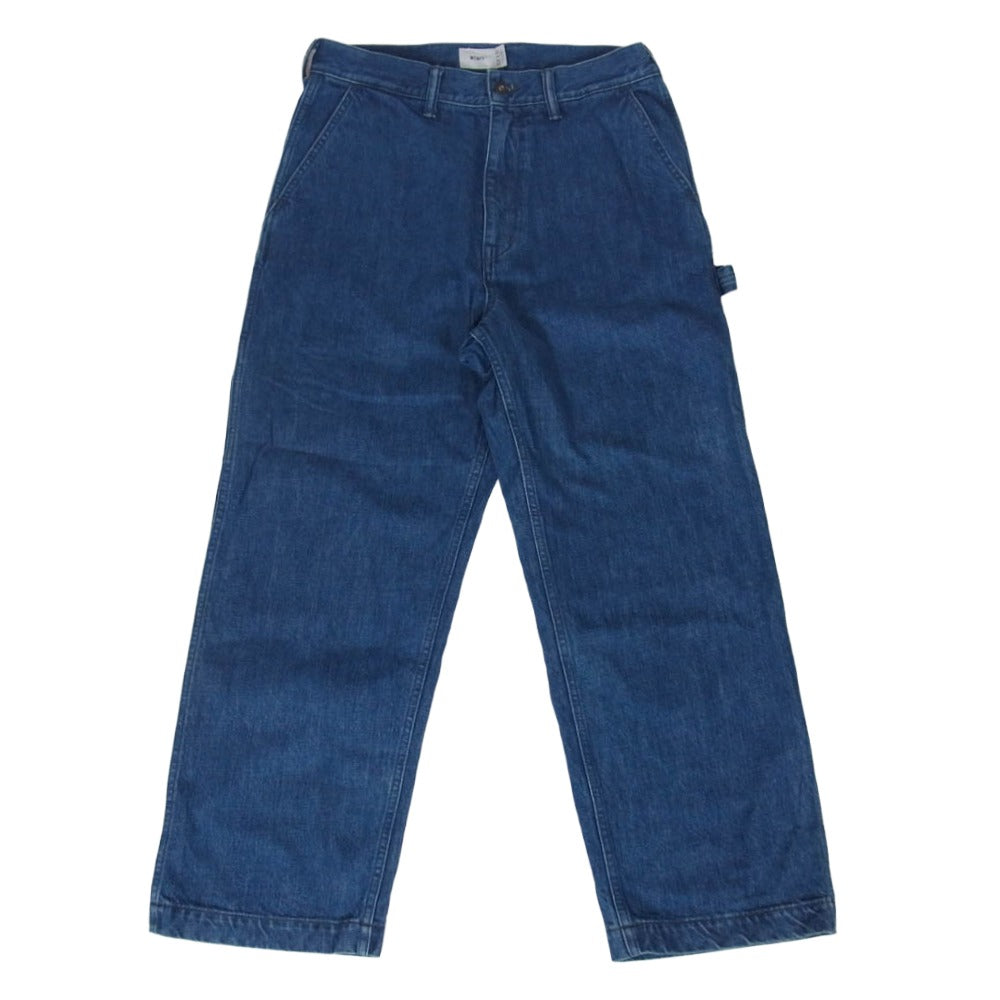 WTAPS ダブルタップス 24AW 242WVDT-PTM06 ARMSTRONG TROUSERS COTTON DENIM アームストロング トラウザース コットン デニム パンツ インディゴブルー系 1【中古】