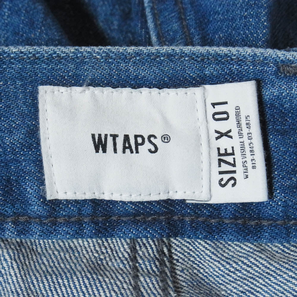 WTAPS ダブルタップス 24AW 242WVDT-PTM06 ARMSTRONG TROUSERS COTTON DENIM アームストロング トラウザース コットン デニム パンツ インディゴブルー系 1【中古】
