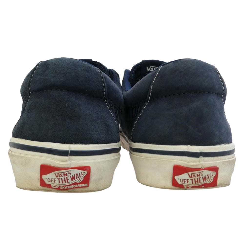 VANS バンズ VN0A5FCF6F6 x CIVILIST シビリスト SK8 LOW スケート ロー スエード スニーカー ダークネイビー系 26.5cm【中古】
