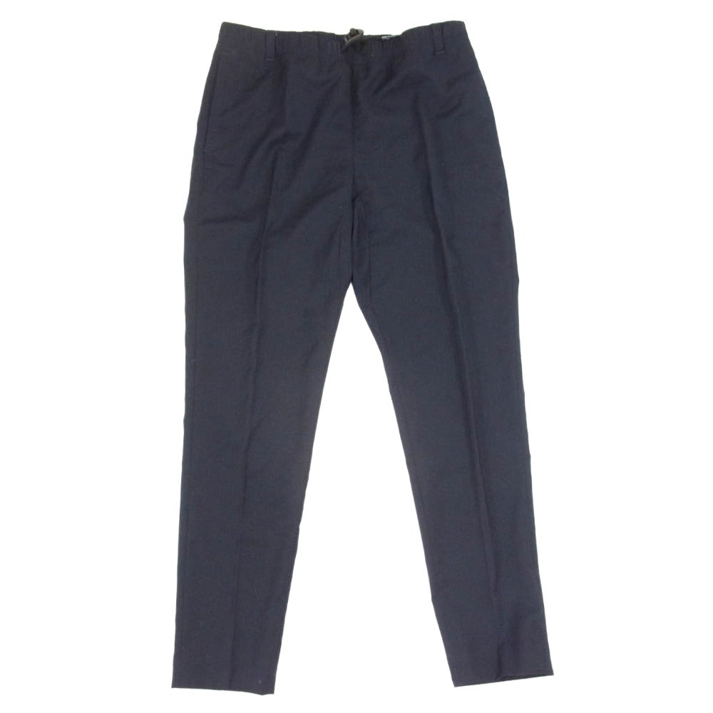 SOPHNET. ソフネット Gramicci グラミチ Loro Piana ロロピアーナ K-210013 KIYONAGA&CO. × GRAMICCI EASY SLACKS S/S BY LORO PIANA キヨナガアンドコー グラミチ ロロピアーナ イージー スラックス ネイビー系 M【中古】