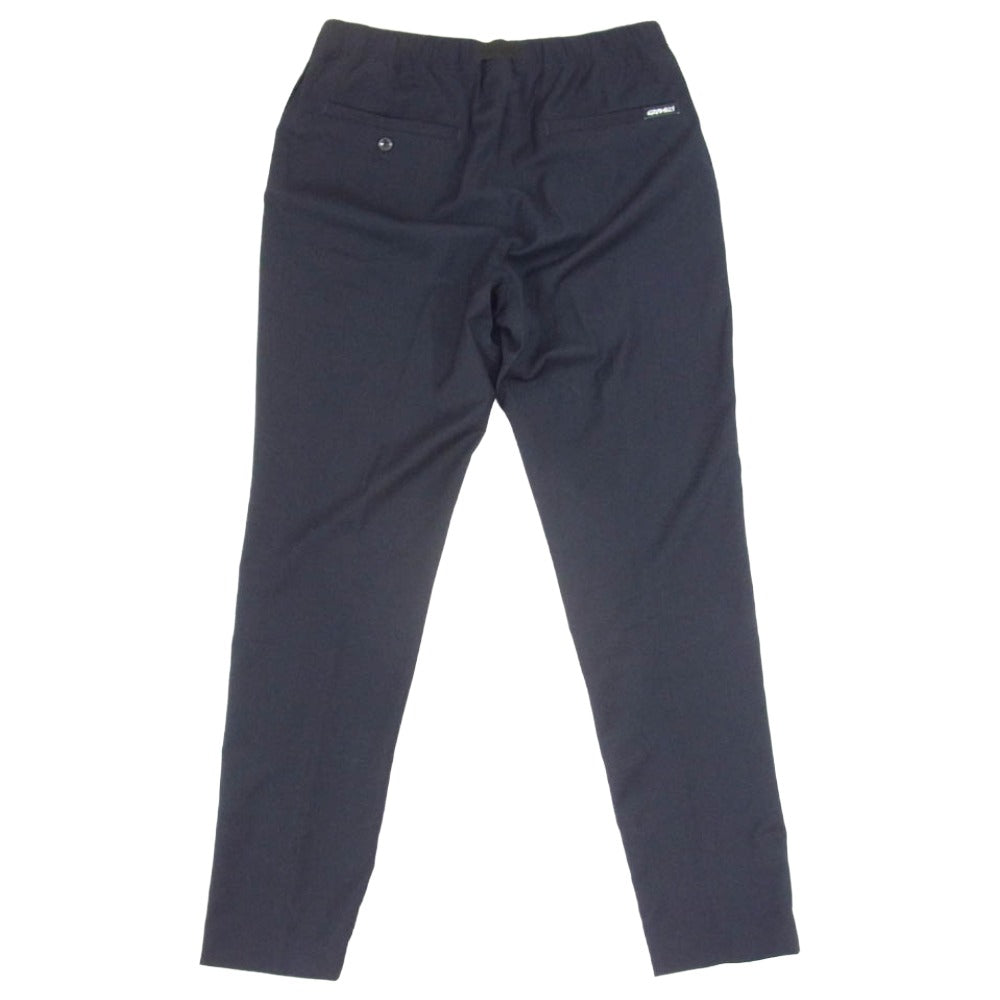 SOPHNET. ソフネット Gramicci グラミチ Loro Piana ロロピアーナ K-210013 KIYONAGA&CO. × GRAMICCI EASY SLACKS S/S BY LORO PIANA キヨナガアンドコー グラミチ ロロピアーナ イージー スラックス ネイビー系 M【中古】