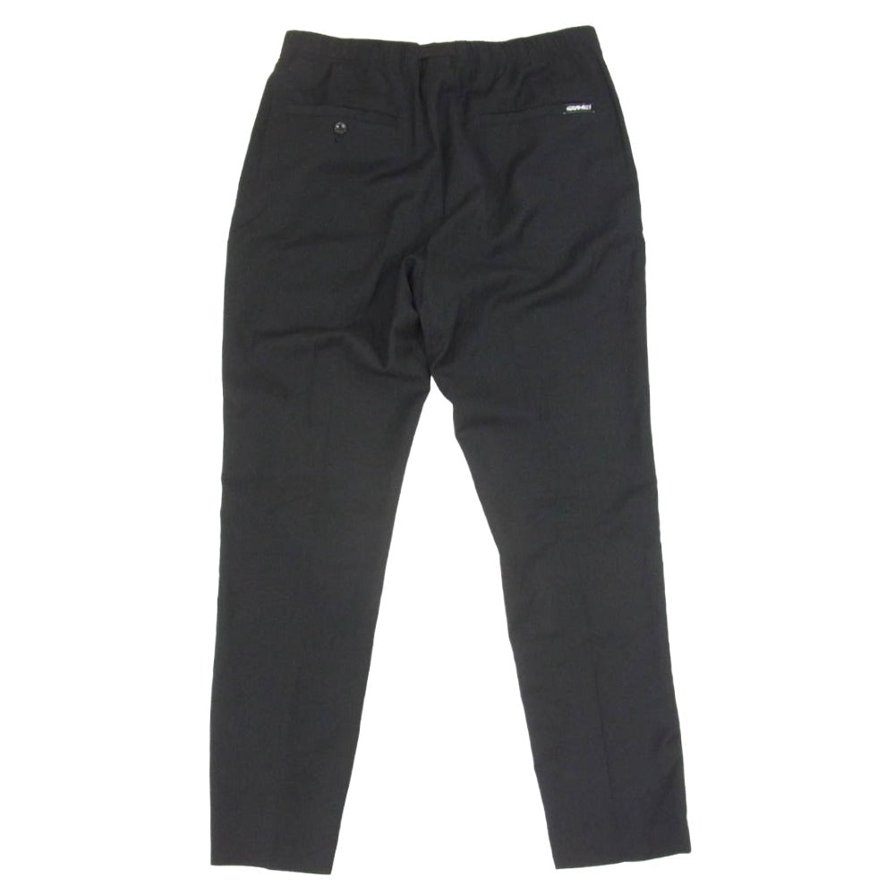 SOPHNET. ソフネット Gramicci グラミチ Loro Piana ロロピアーナ K-210013 KIYONAGA&CO. × GRAMICCI EASY SLACKS S/S BY LORO PIANA キヨナガアンドコー グラミチ ロロピアーナ イージー スラックス ブラック系 M【中古】