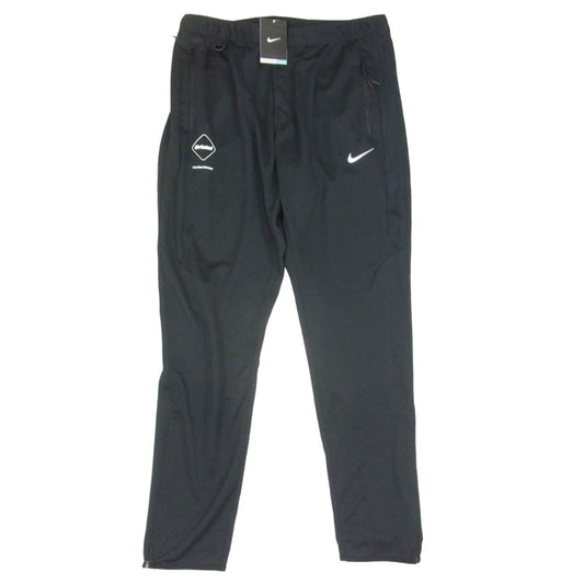 F.C.R.B. エフシーアールビー NIKE ナイキ 15AW 789517 × NIKE STORM-FIT WARM UP PANTS ストームフィット ウォームアップ パンツ ブラック系 L【新古品】【未使用】【中古】