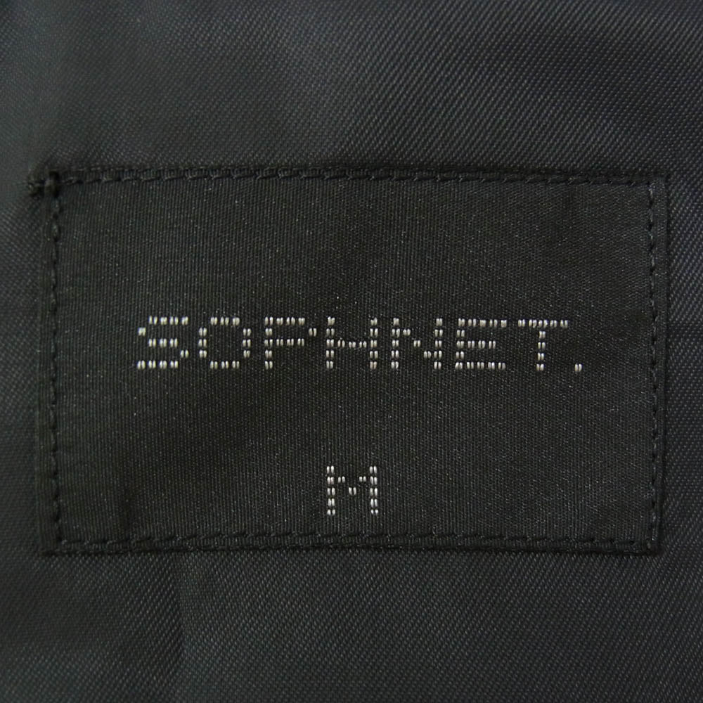 SOPHNET. ソフネット 24SS SOPH-240009 SUMMER STRETCH WOOL STANDARD 2BUTTON JACKET ストレッチ ウール スタンダード 2ボタン ジャケット テーラードジャケット ネイビー系 M【新古品】【未使用】【中古】